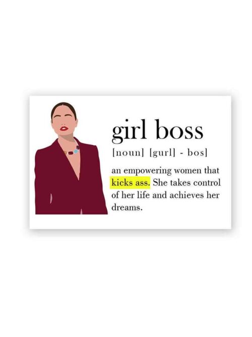 Girl Boss Sticker