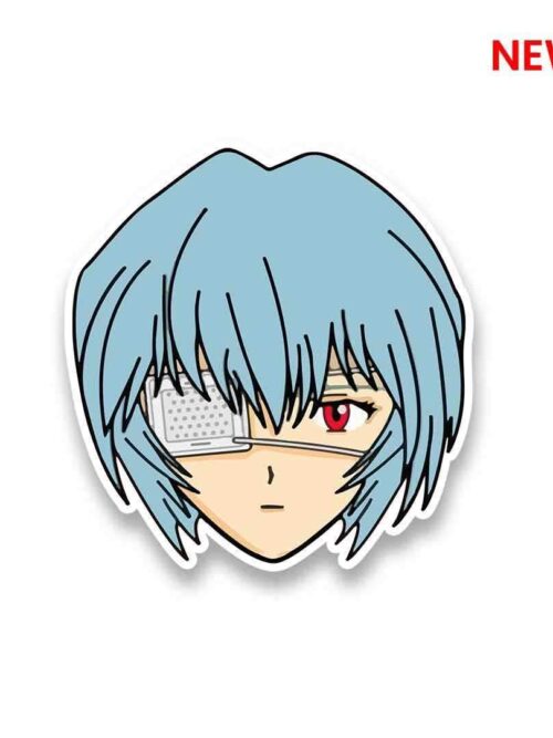 Girl With Eye Patch Sticker