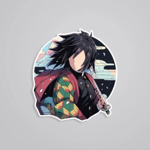 Giyu Tomioka Anime Stickers