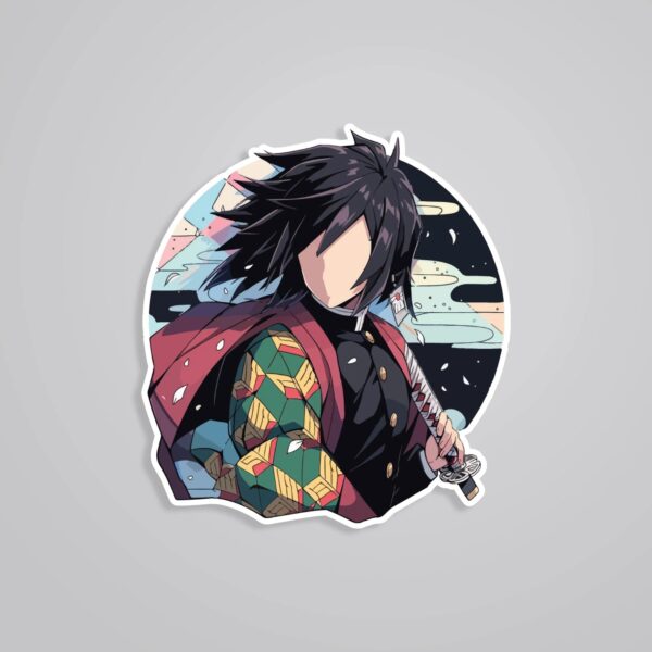 Giyu Tomioka Anime Stickers