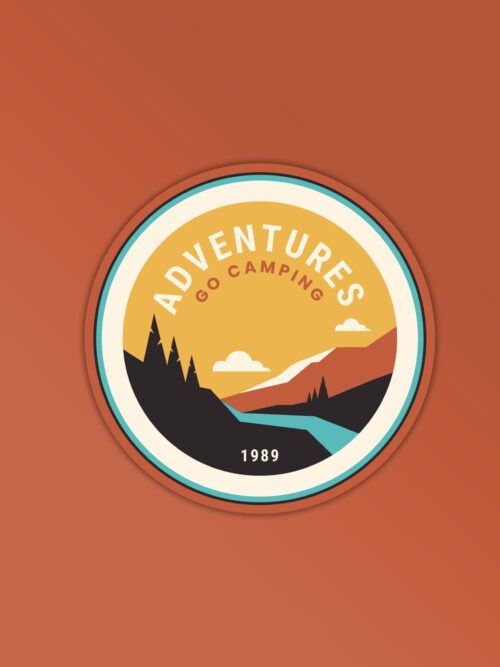 Go Camping Sticker