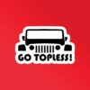 Go Topless Sticker