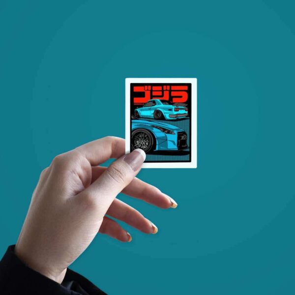 Godzilla Super Fast Sticker Godzilla Super Fast Sticker