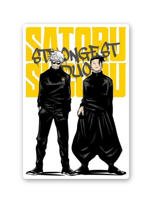 Gojo Geto Strongest Duo Sticker