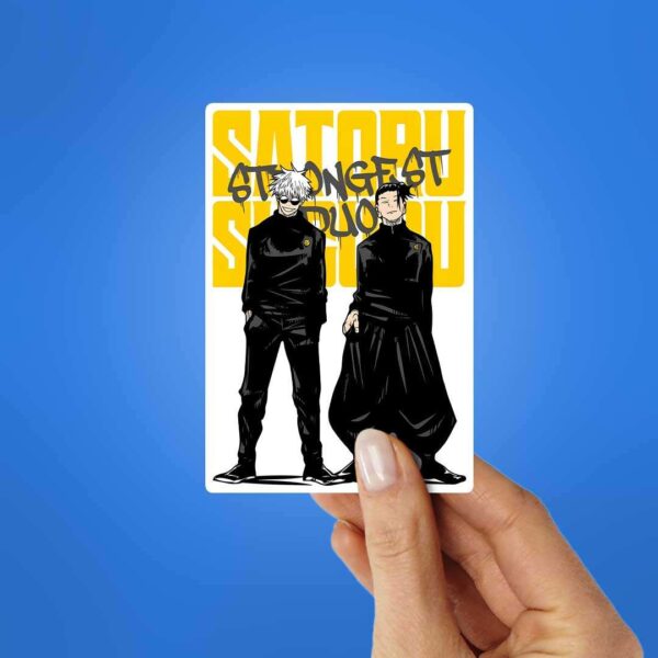 Gojo Geto Strongest Duo Sticker Gojo Geto Strongest Duo Sticker