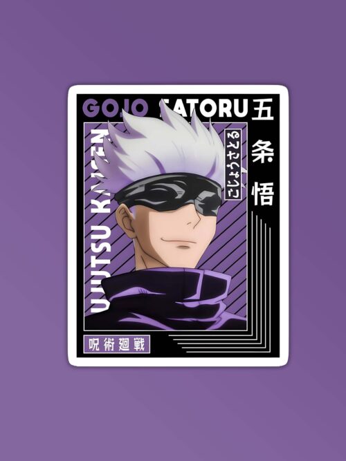 Gojo Jujutsu Kaisen Sticker