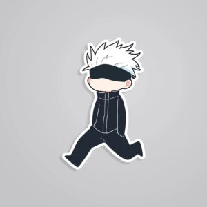Gojo Satoru Chibi Anime Stickers