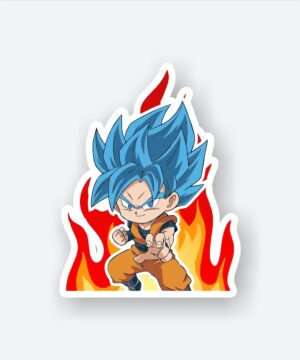 Goku Super Saiyan Blue Sticker Goku Super Saiyan Blue Sticker