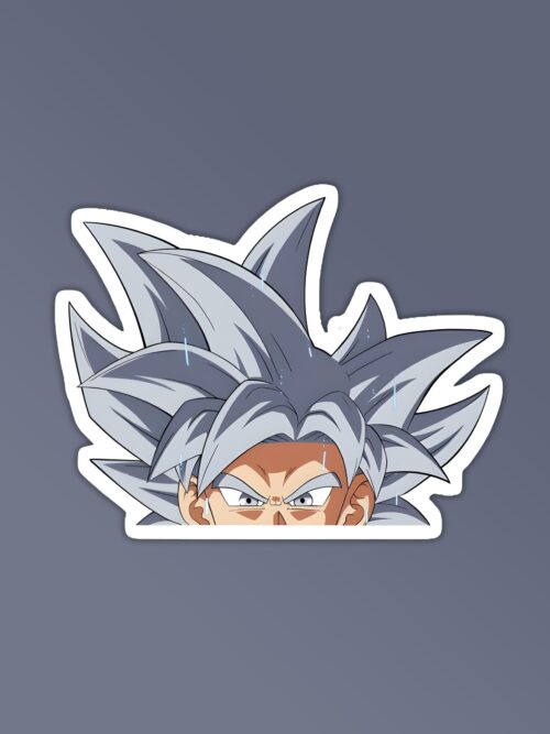 Goku Ultra Instinct Laptop Mobile Stickers