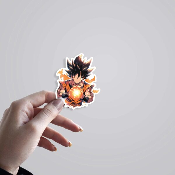 Gokus Energy Blast Anime Stickers Gokus Energy Blast Anime Stickers