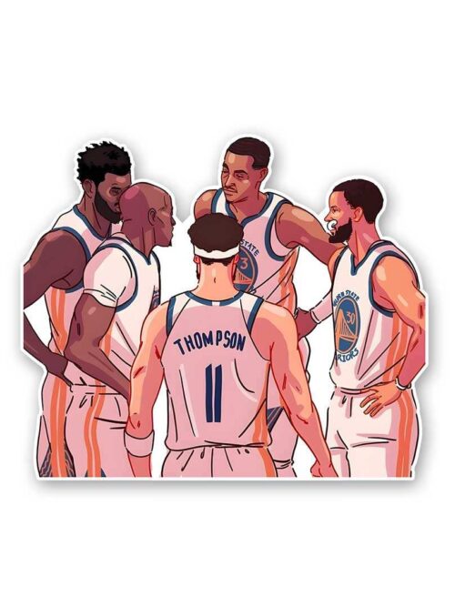 Golden State Warriors Team Sticker