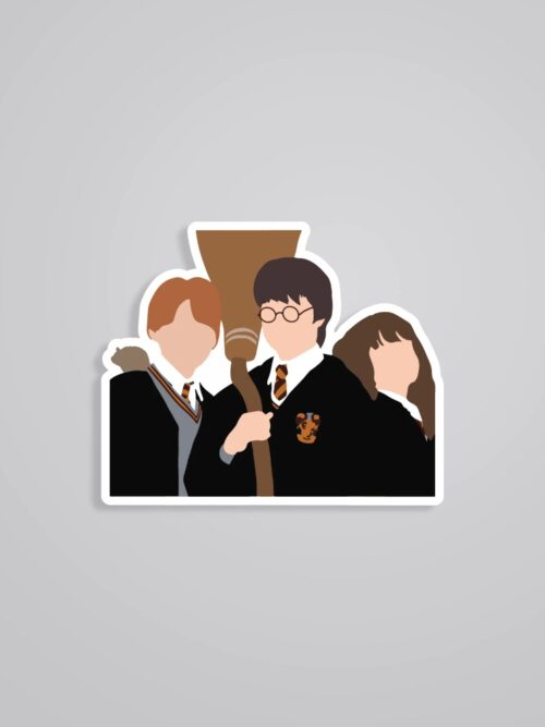 Golden Trio Movies Stickers