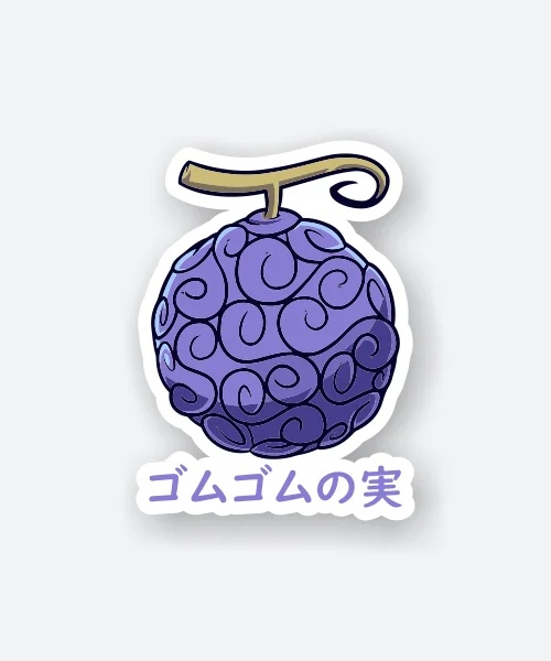 Gomu Gomu No Mi Sticker