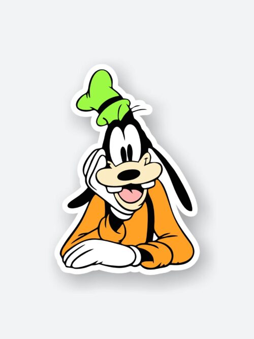 Goofy Dog Sticker