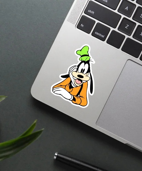 Goofy Dog Sticker