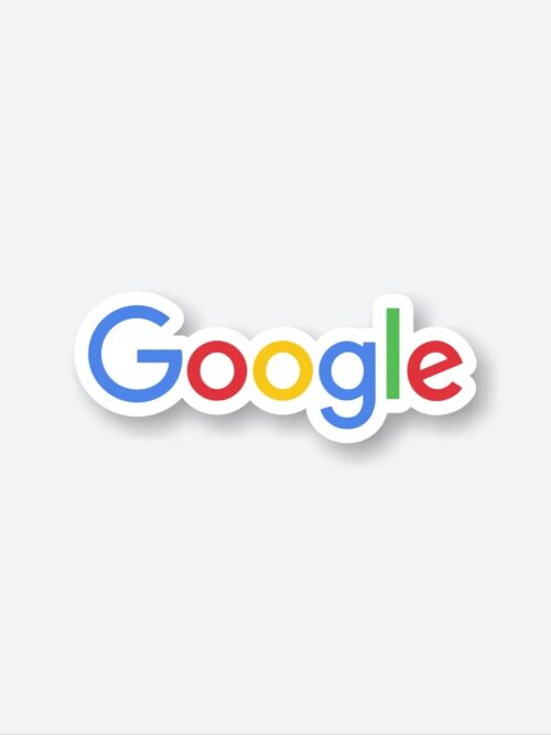 Google Logo Sticker