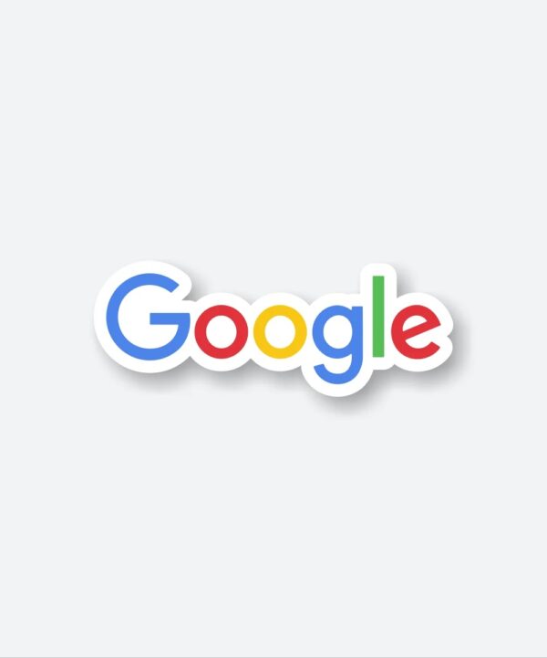 Google Logo Sticker Google Logo Sticker