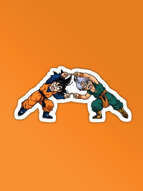 Goten Trunks Fusion Laptop Mobile Stickers