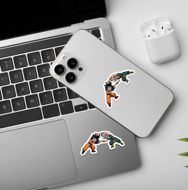 Goten Trunks Fusion Laptop Mobile Stickers Goten Trunks Fusion Laptop Mobile Stickers