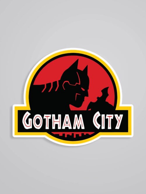 Gotham City Movies Stickers
