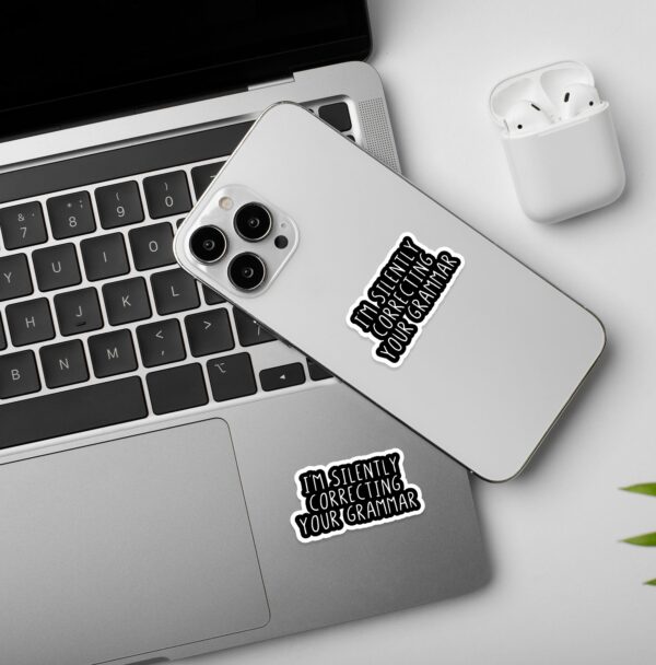 Grammar Laptop Mobile Sticker Grammar Laptop Mobile Sticker