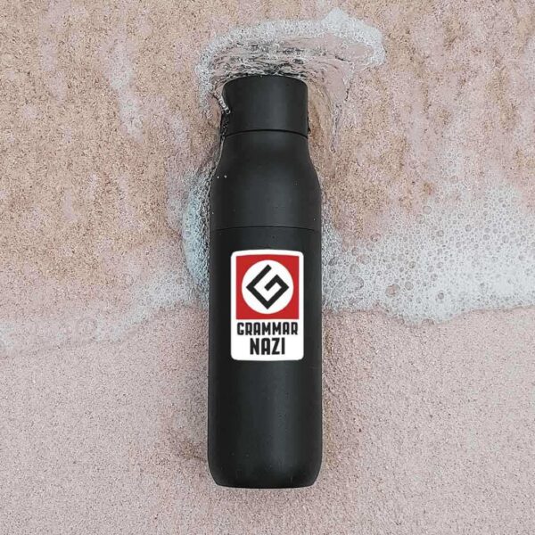 Grammar NAZI Sticker