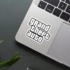 Grand Theft Auto Logo Sticker