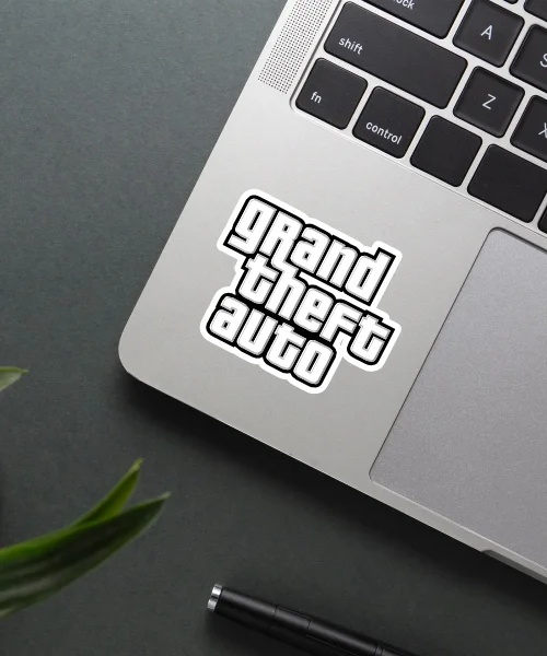 Grand Theft Auto Logo Sticker