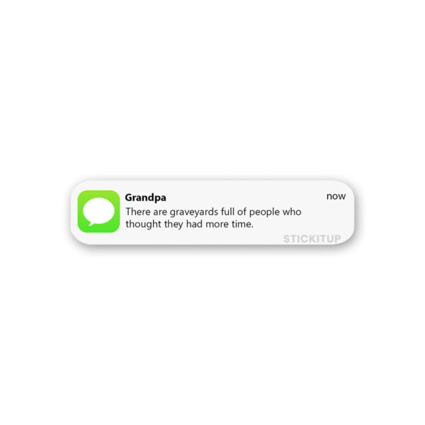 Grandpa Sticker