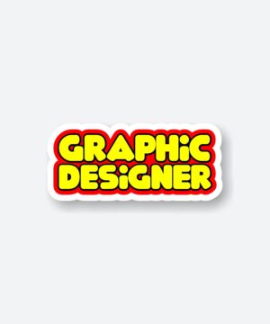 Graphic Designer Sticker Graphic Designer Sticker