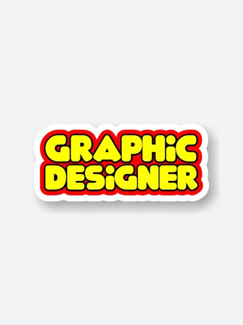 Graphic Designer Sticker