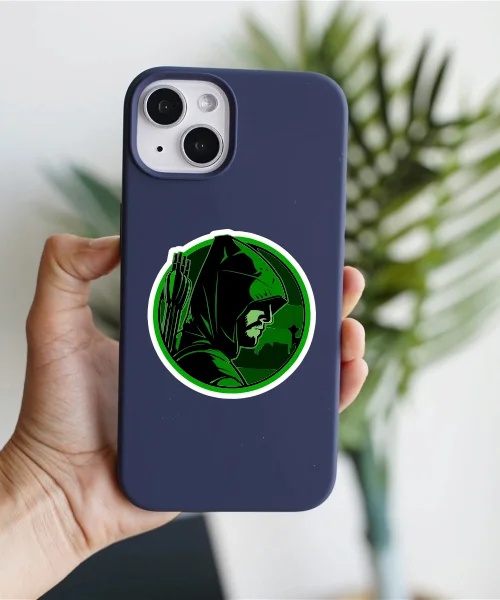 Green Arrow Sticker
