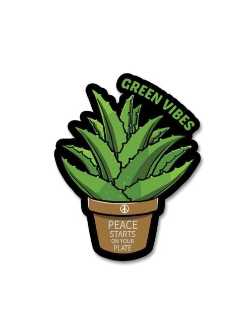 Green Vibes Sticker