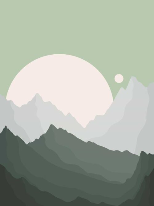 Greenland Spring Vibes Poster