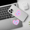 Groovy Heart   Laptop Mobile Stickers