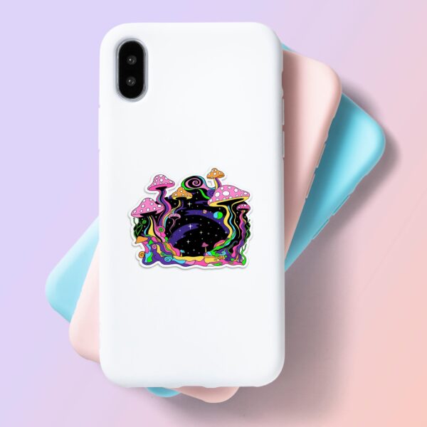 Groovy Mushroom Sticker Groovy Mushroom Sticker
