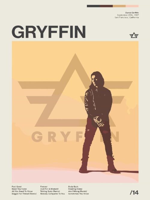 Gryffin Music Poster