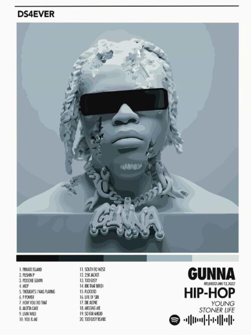 Gunna DS4Ever Music Poster