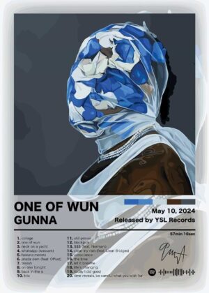 Gunna One Of Wun Music Poster