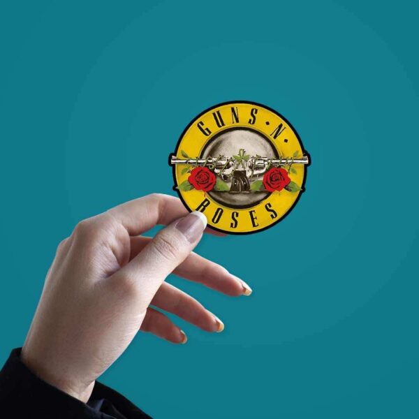 Guns And Roses Sticker Guns And Roses Sticker