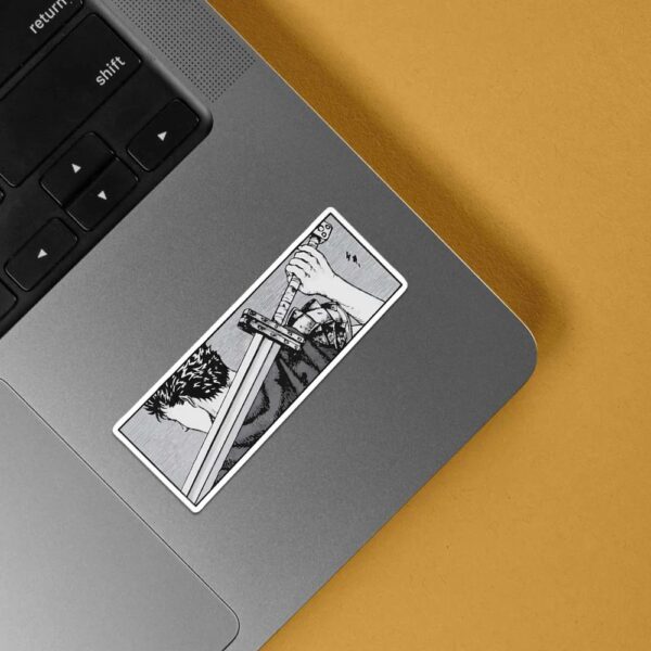 Guts Berserk Sword Backshot Anime Stickers Guts Berserk Sword Backshot Anime Stickers