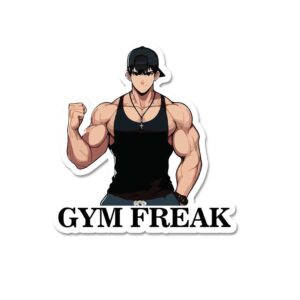 Gym Freak Sticker Gym Freak Sticker