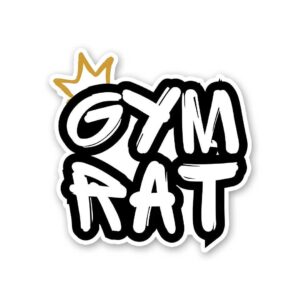 Gym Rat Sticker Gym Rat Sticker