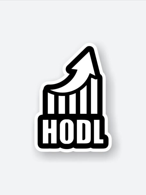 HODL Sticker