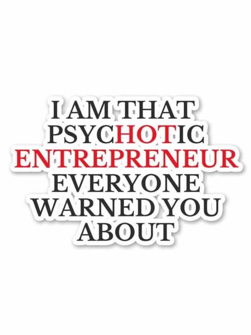 HOT ENTREPRENEUR Sticker