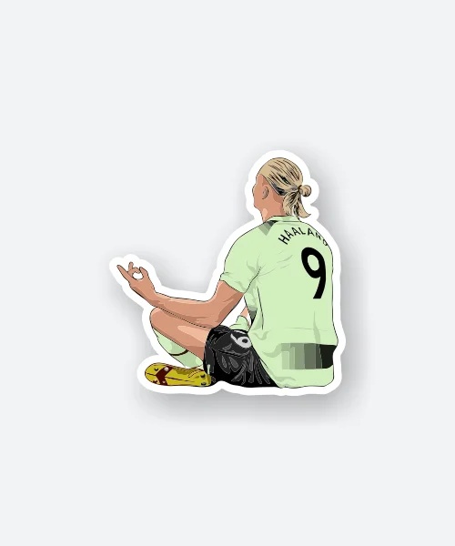 Haaland Sticker