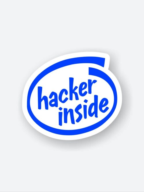 Hacker Inside Sticker