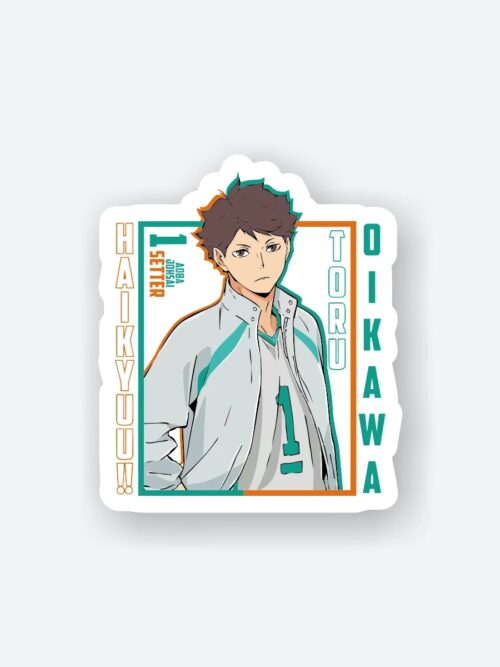 Haikyu Toru Oikawa Sticker