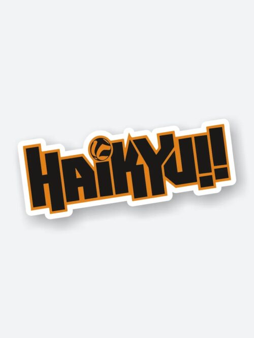 Haikyuu Font Logo Sticker