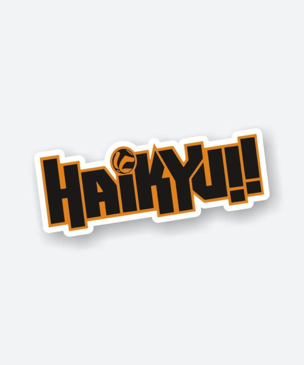 Haikyuu Font Logo Sticker Haikyuu Font Logo Sticker